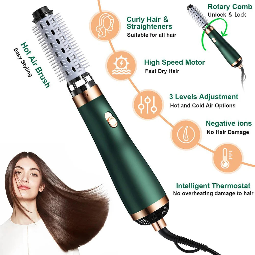 Hot Air Hair Dryer Comb